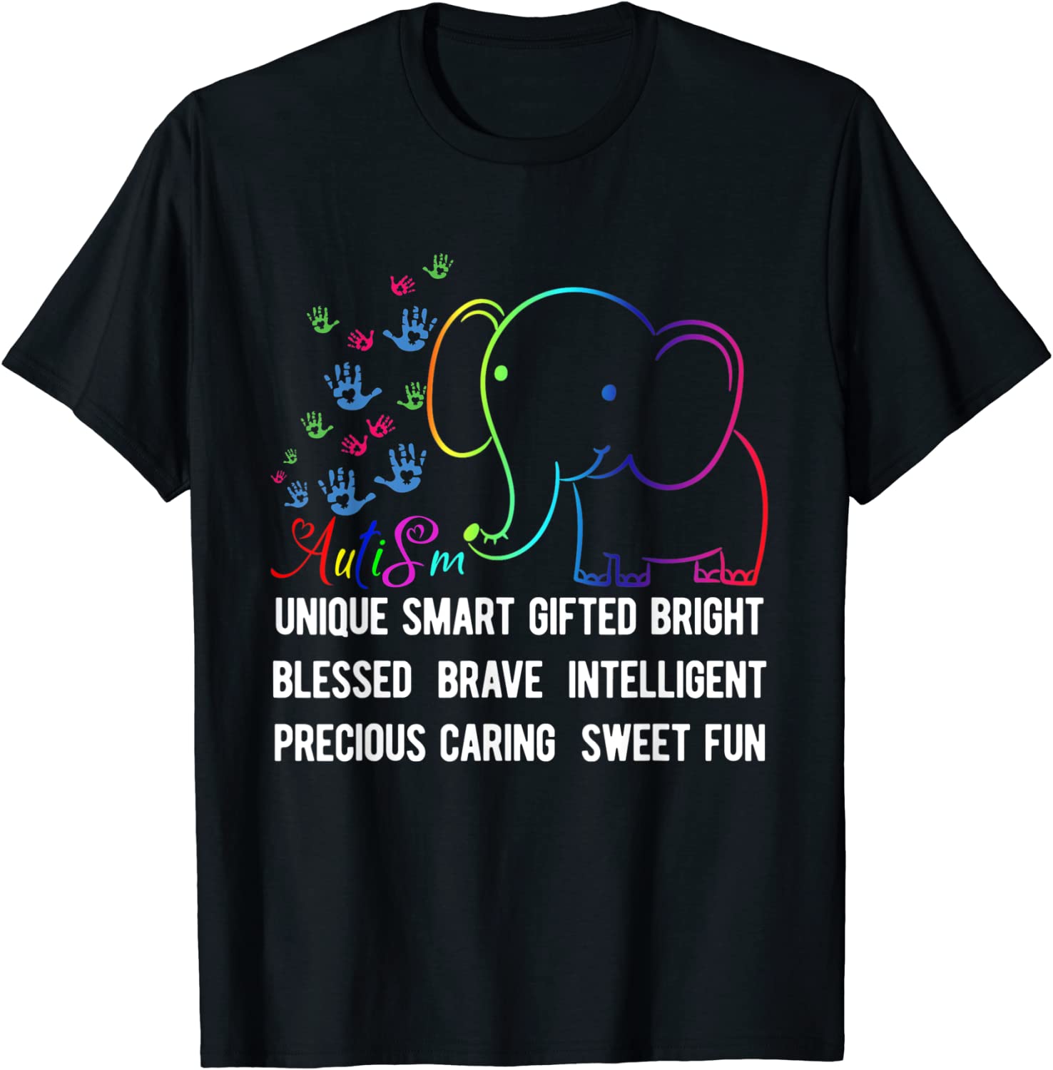 Unique Smart Gifted Bright Blessed Brave Intelligent T-Shirt Best Price