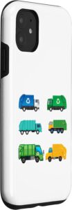 iPhone 11 Garbage Truck Trash bin Recycling Garbage Truck Driver Cool Case Lowest Price