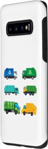 Galaxy S10 Garbage Truck Trash bin Recycling Garbage Truck Driver Cool Case Cheapest Price