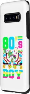 Galaxy S10 80s Boy Nostalgia Theme Party Outfit Eighties Costume Case Cheapest Price