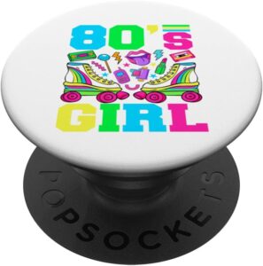 80s Girl 1980s Lover Theme Party Outfit Eighties Costume PopSockets Swappable PopGrip Best Price