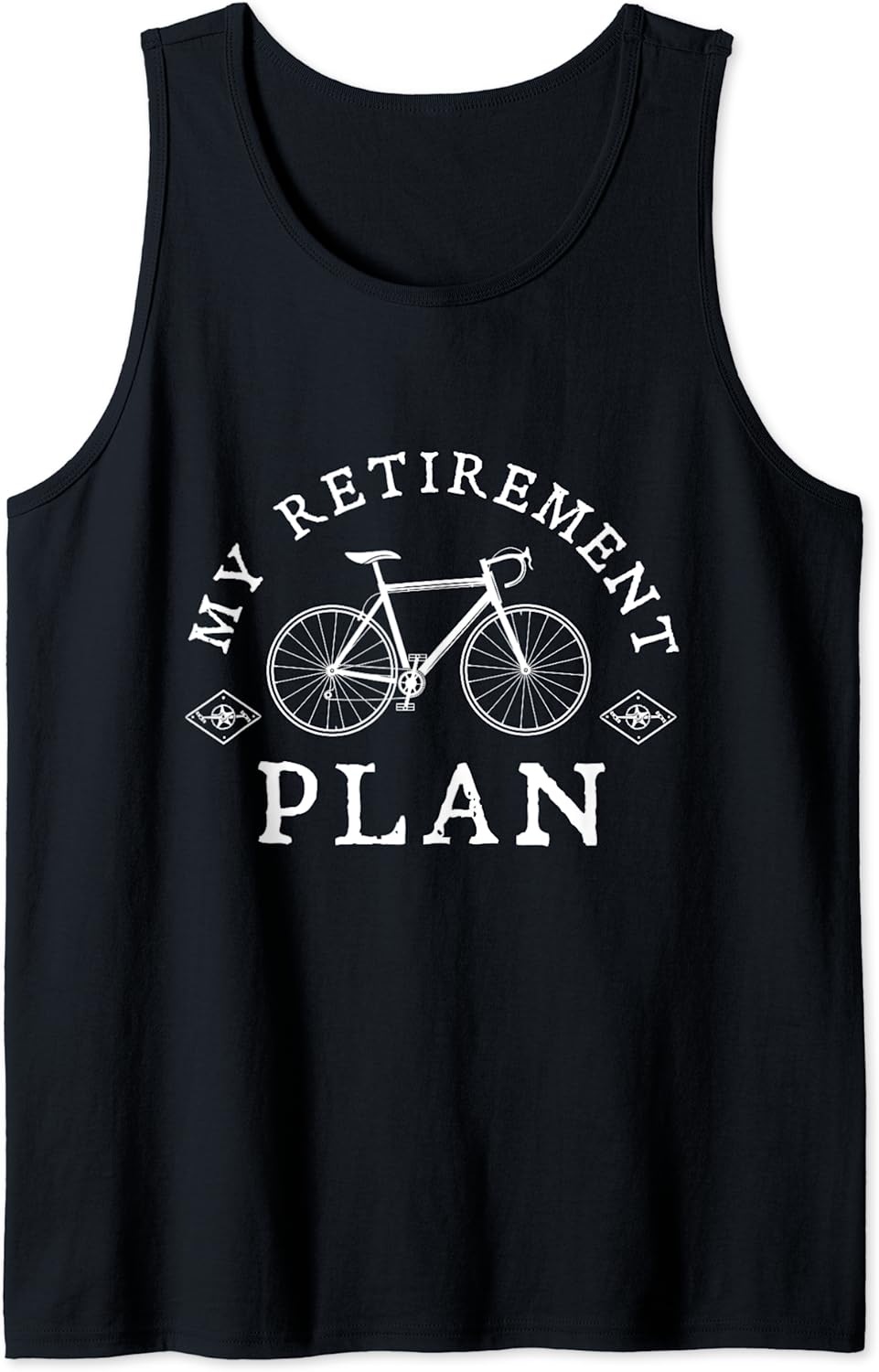 My Retirement Plan Bicycle Riding Funny Bike Lover Cool Tank Top Best Price